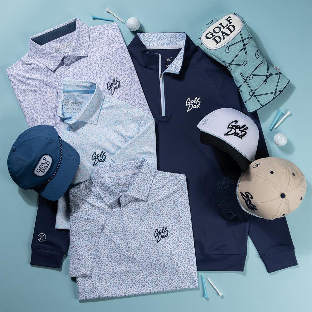 Golf Dad Floral Quarter Zip - Image 6