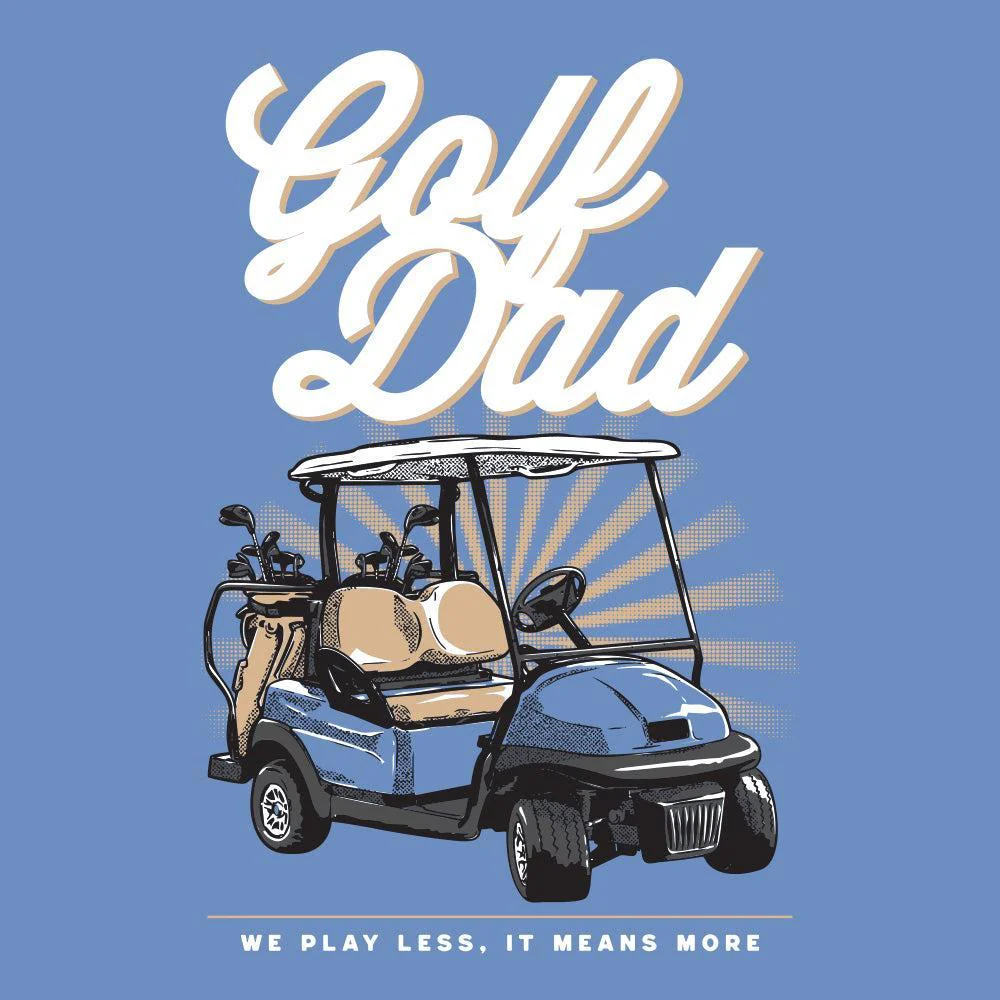 Golf Dad Golf Cart Pocket Tee - Image 5