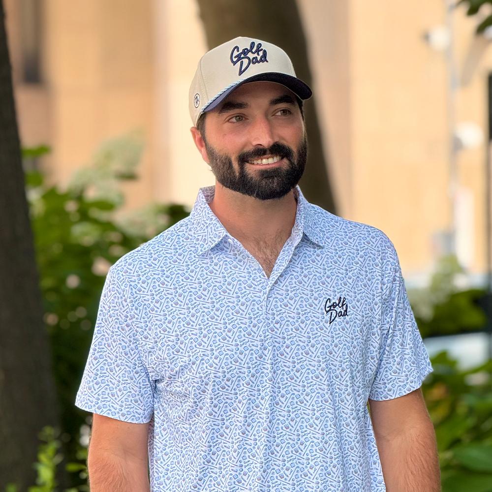 Golf Dad Printed Performance Polo - Image 6