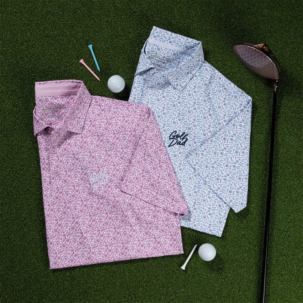 Golf Dad Printed Performance Polo - Image 7