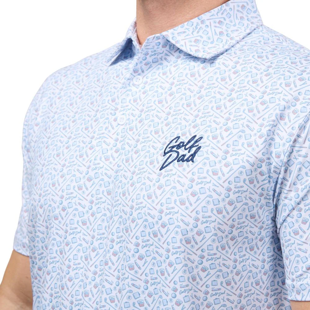 Golf Dad Printed Performance Polo - Image 9