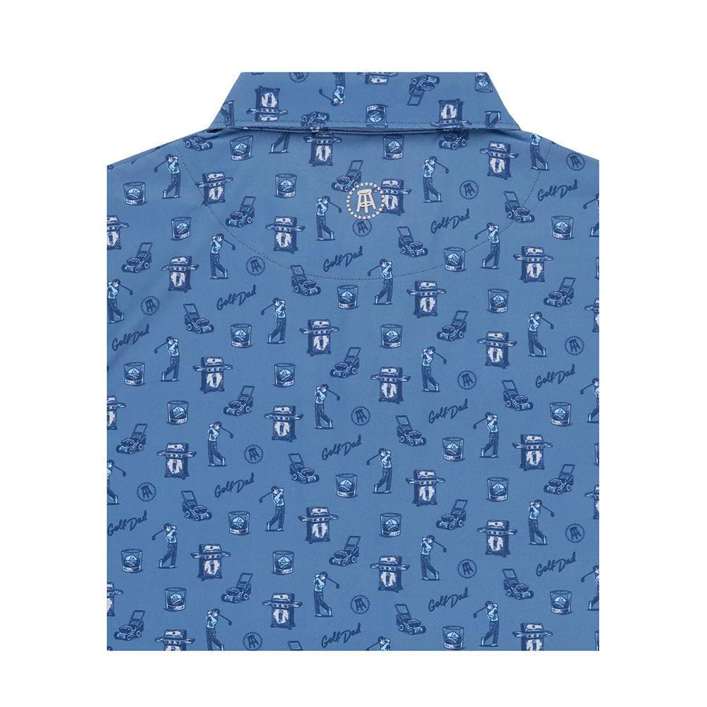 Golf Dad Saturday Printed Polo - Image 4
