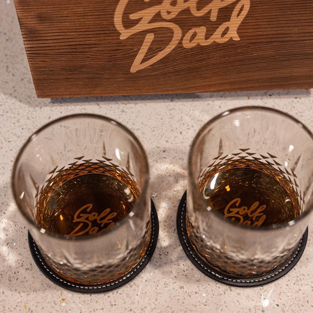 Golf Dad Whiskey Glasses Set - Image 3