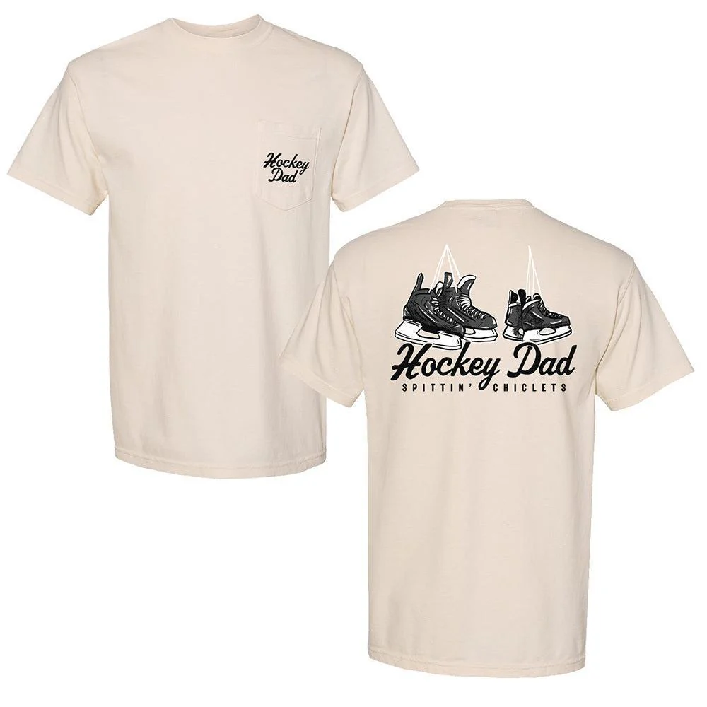 Hockey Dad Pocket Tee - Image 2
