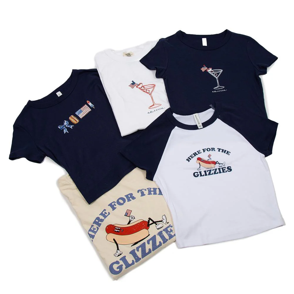 Hot Dog & Martini Baby Tee - Image 6