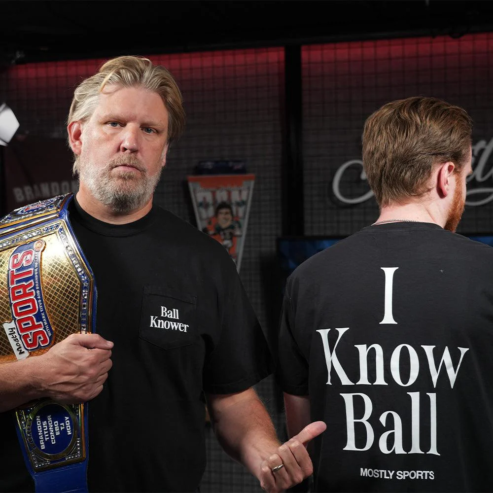 I Know Ball Pocket Tee - Image 3
