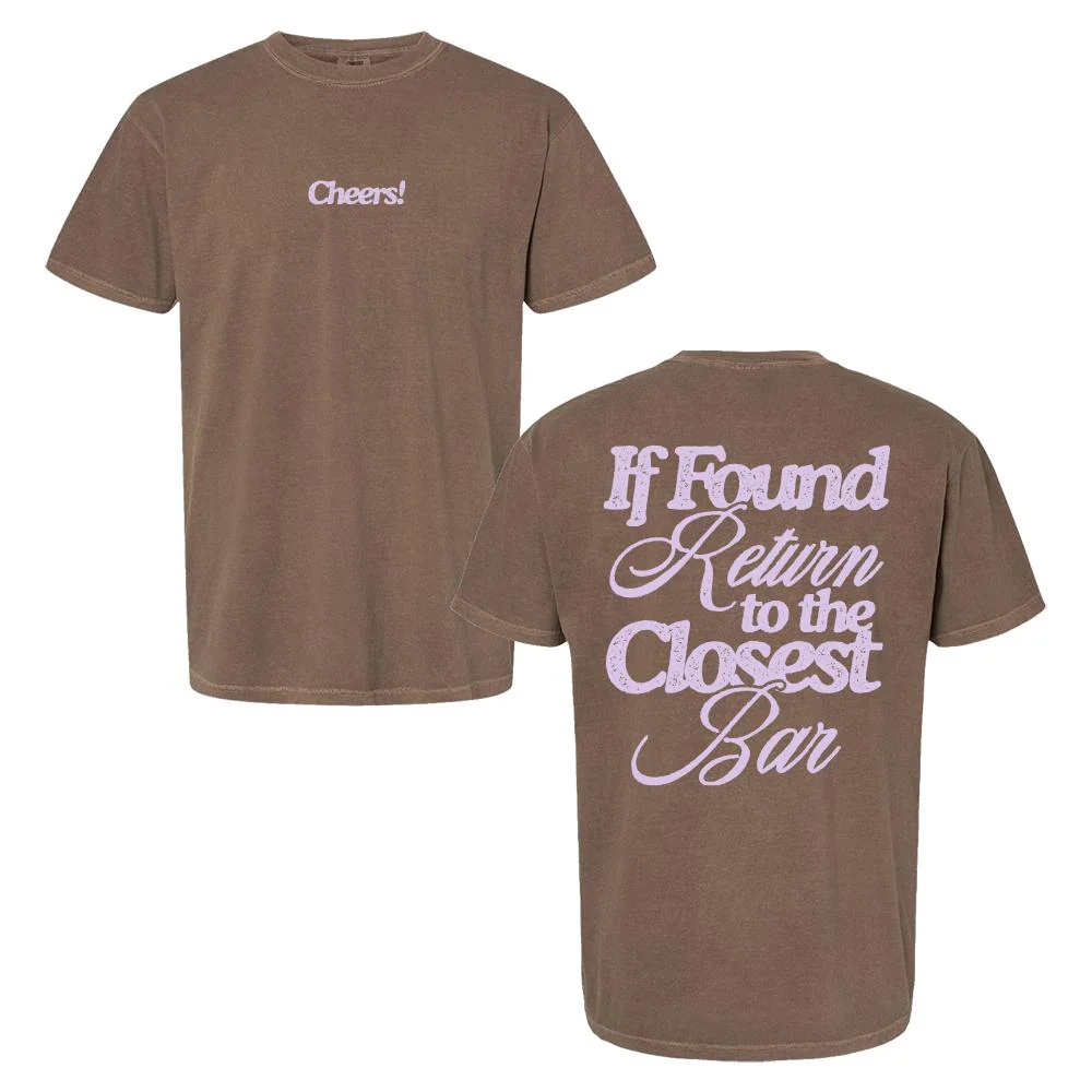 If Found Return Tee