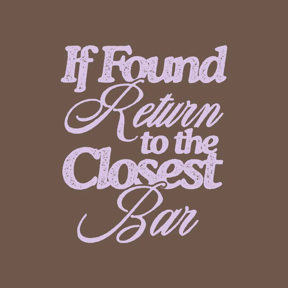 If Found Return Tee - Image 2