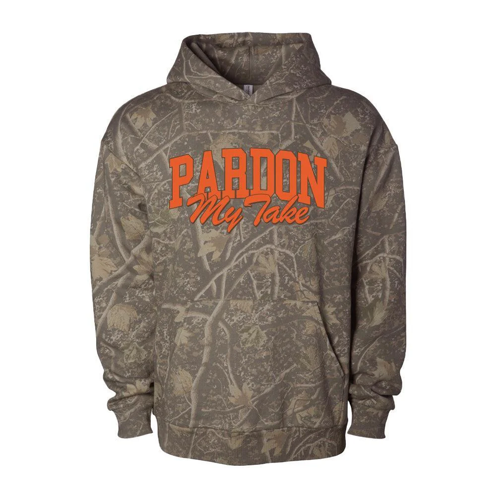 Pardon My Take Camo Premium Hoodie