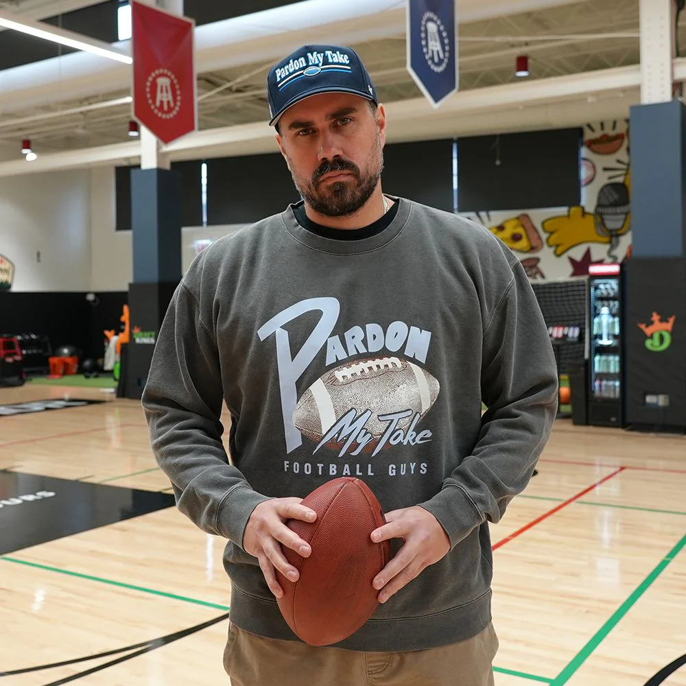 Pardon My Take Football Crewneck - Image 2