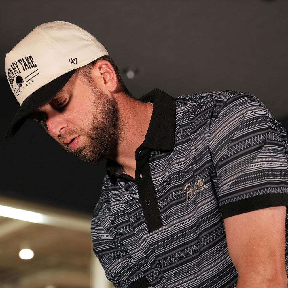 Pardon My Take Retro Pique Polo - Image 3
