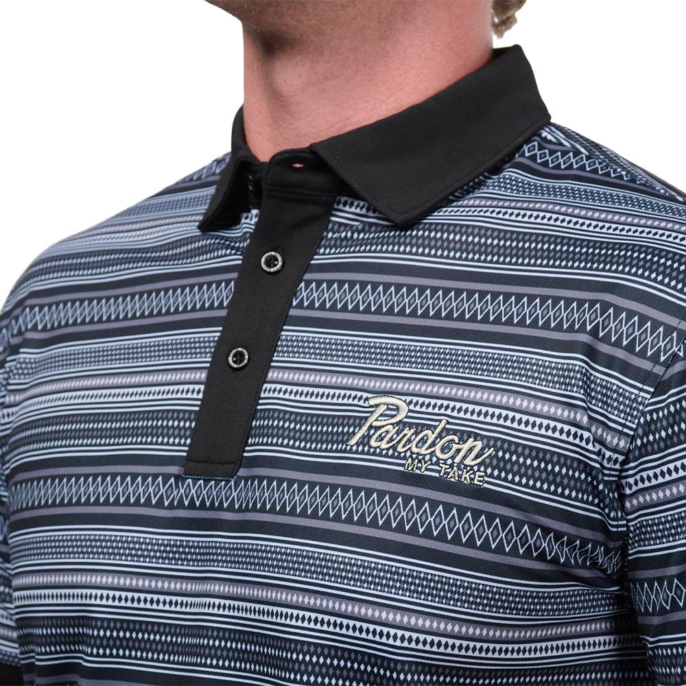 Pardon My Take Retro Pique Polo - Image 7