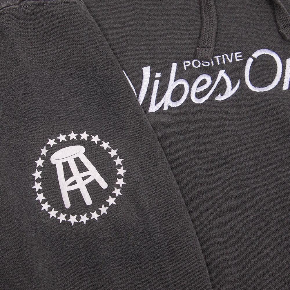 Positive Vibes Only Embroidered Premium Hoodie - Image 4