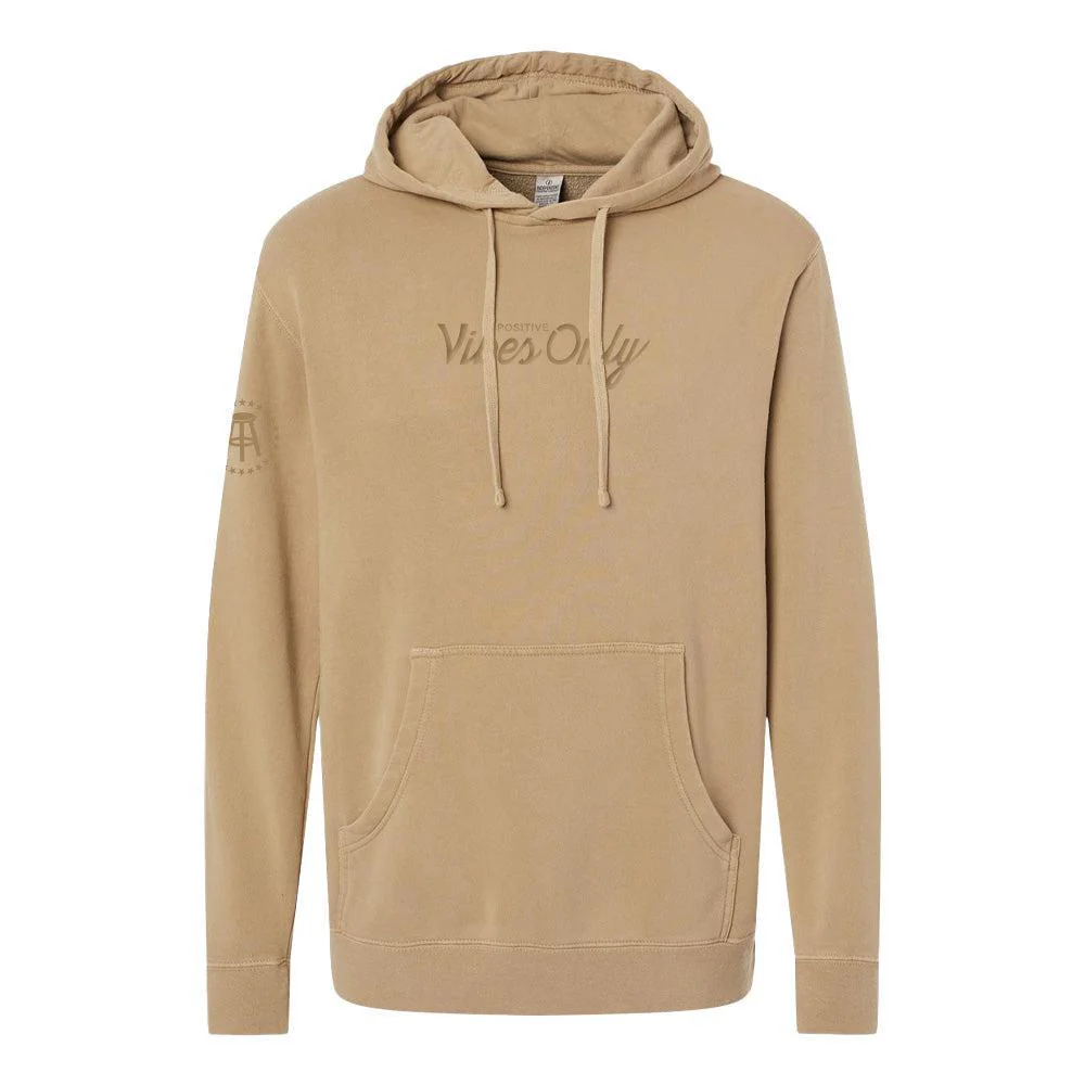 Positive Vibes Only Embroidered Premium Hoodie - Image 5