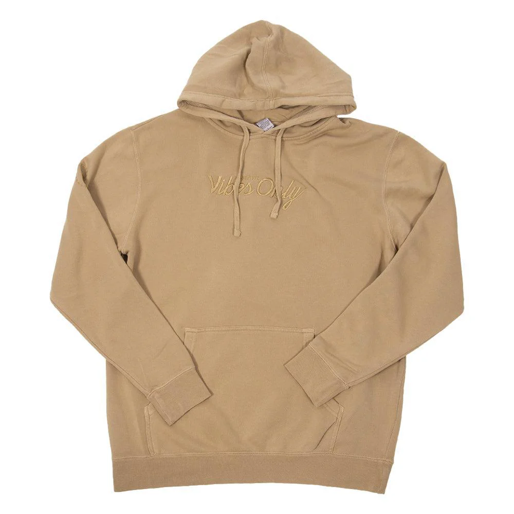 Positive Vibes Only Embroidered Premium Hoodie - Image 6