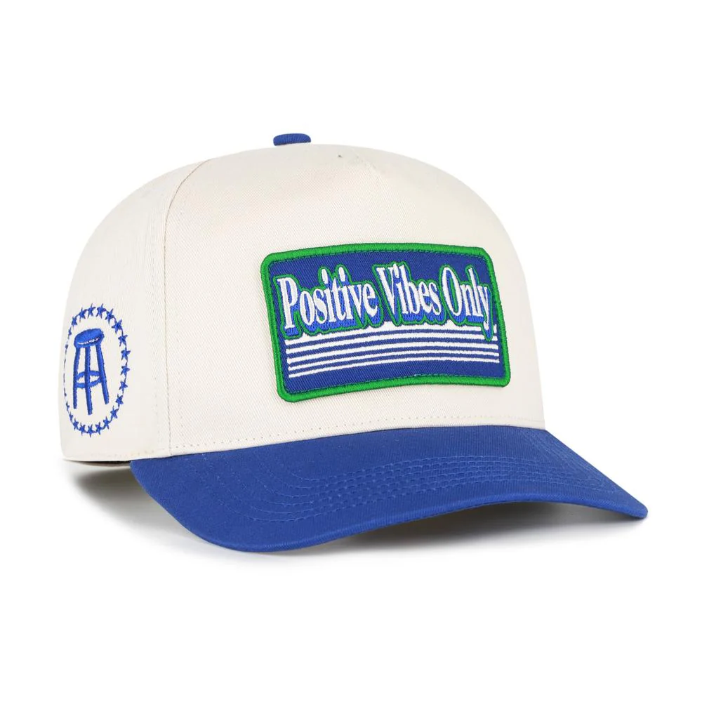 Positive Vibes Only Patch '47 HITCH Snapback Hat - Image 3