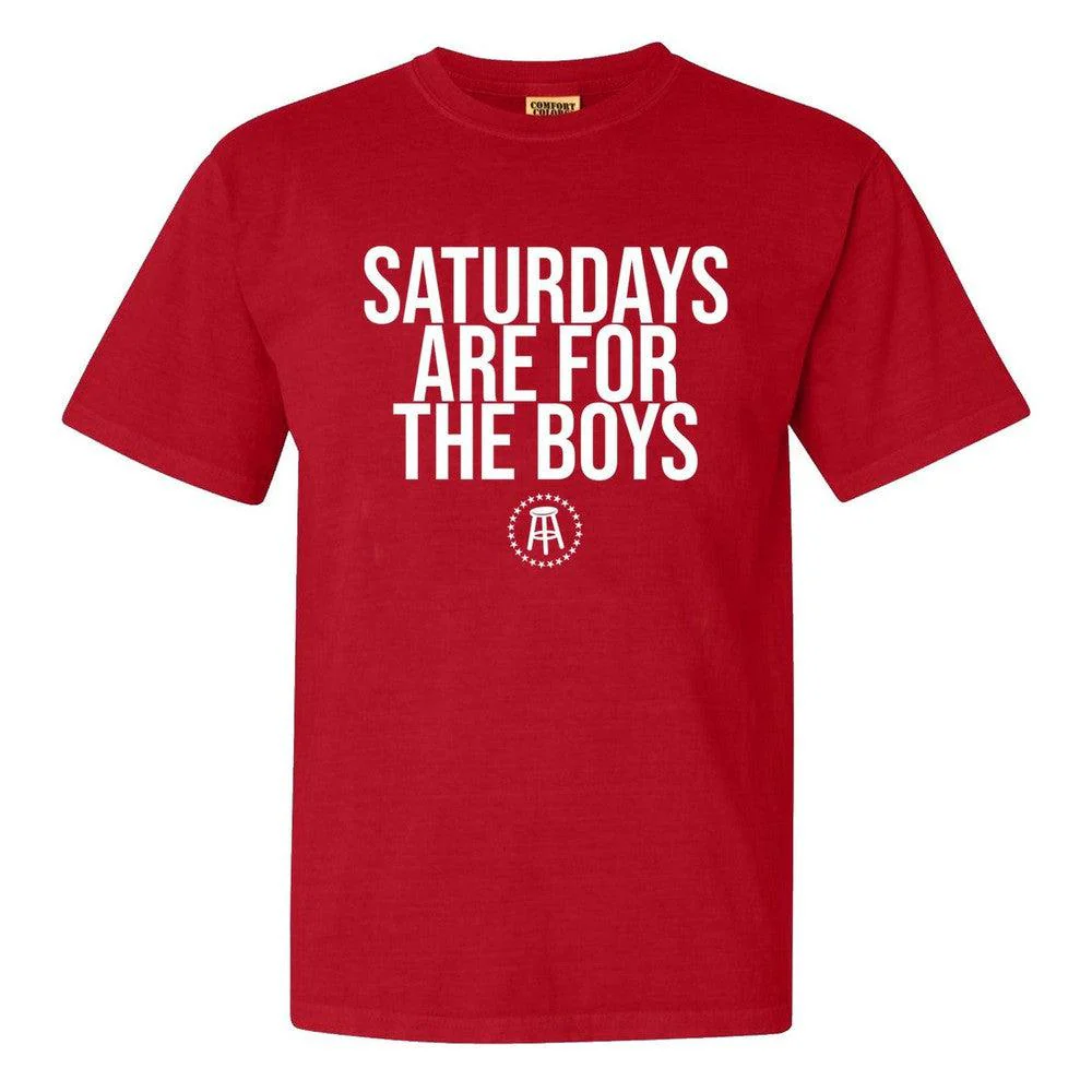 Saturdays Are For The Boys Tee - Image 3