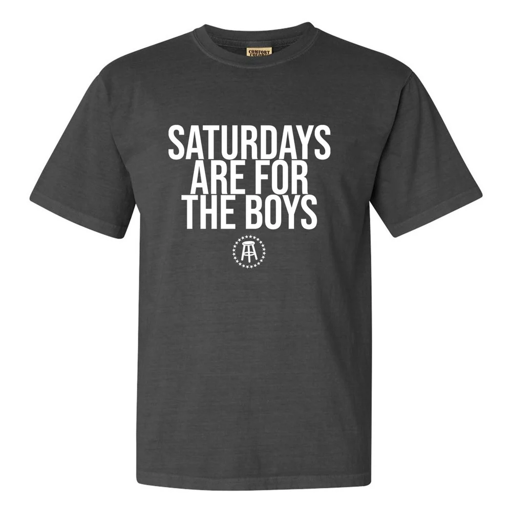Saturdays Are For The Boys Tee - Image 5