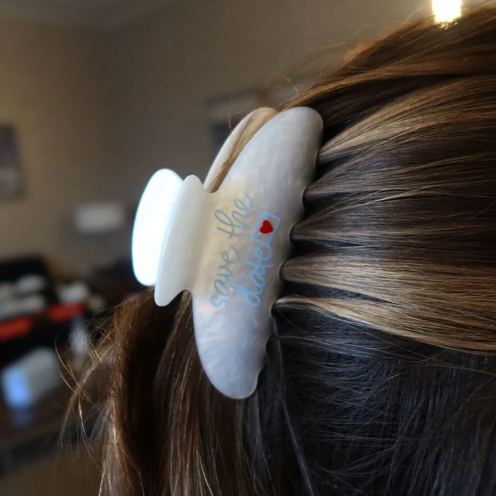 Save The Date Hairclip - Image 5