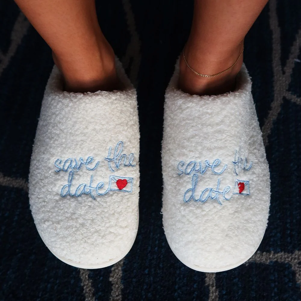 Save The Date Slippers - Image 3