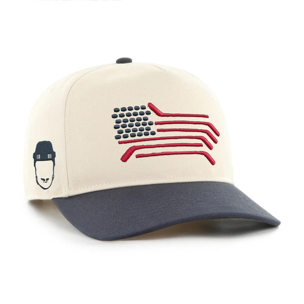 Spittin Chiclets '47 Hockey Flag HITCH Snapback Hat