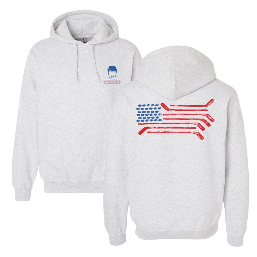 Spittin Chiclets Flag Hoodie