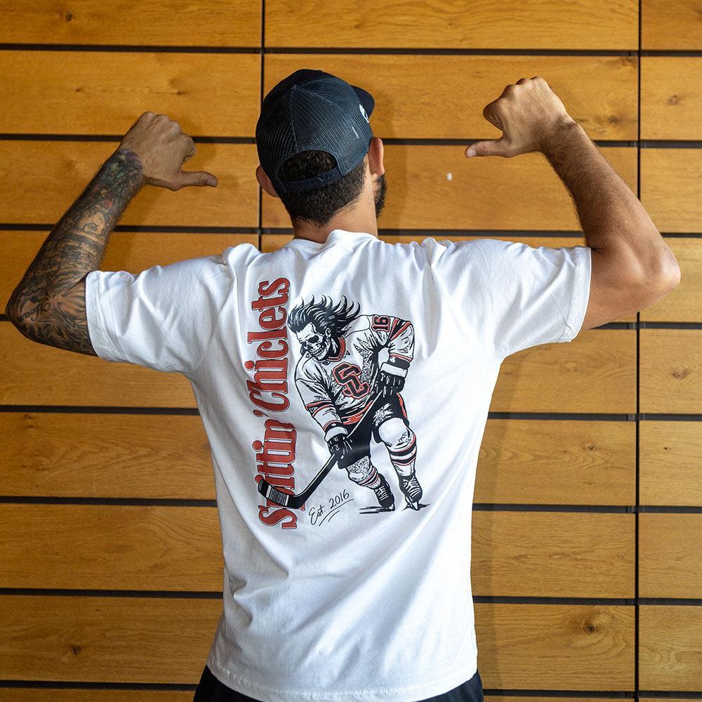 Spittin Chiclets Skullet Vertical Pocket Tee - Image 2