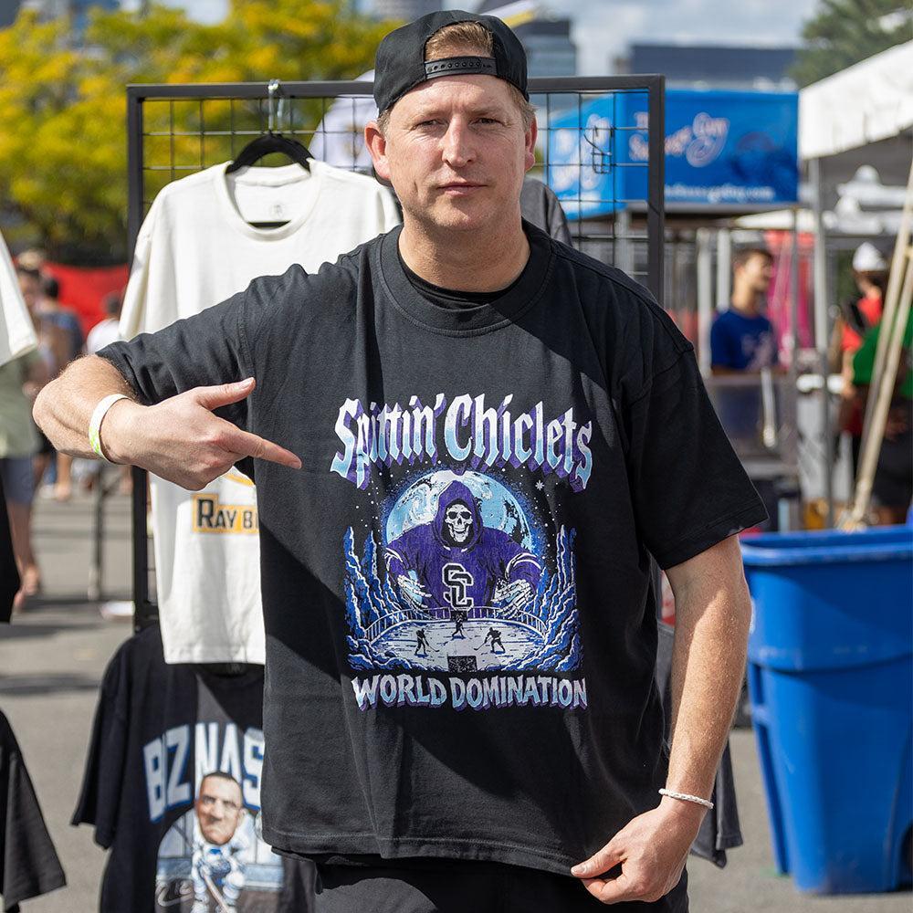 Spittin Chiclets World Domination Tee - Image 3