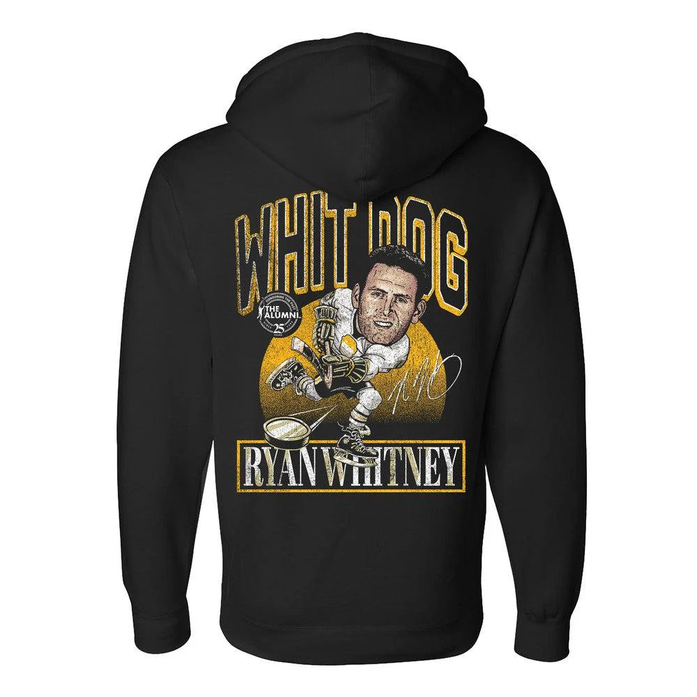 Spittin Chiclets x NHL Alumni Association Whit Dog Hoodie - Image 2