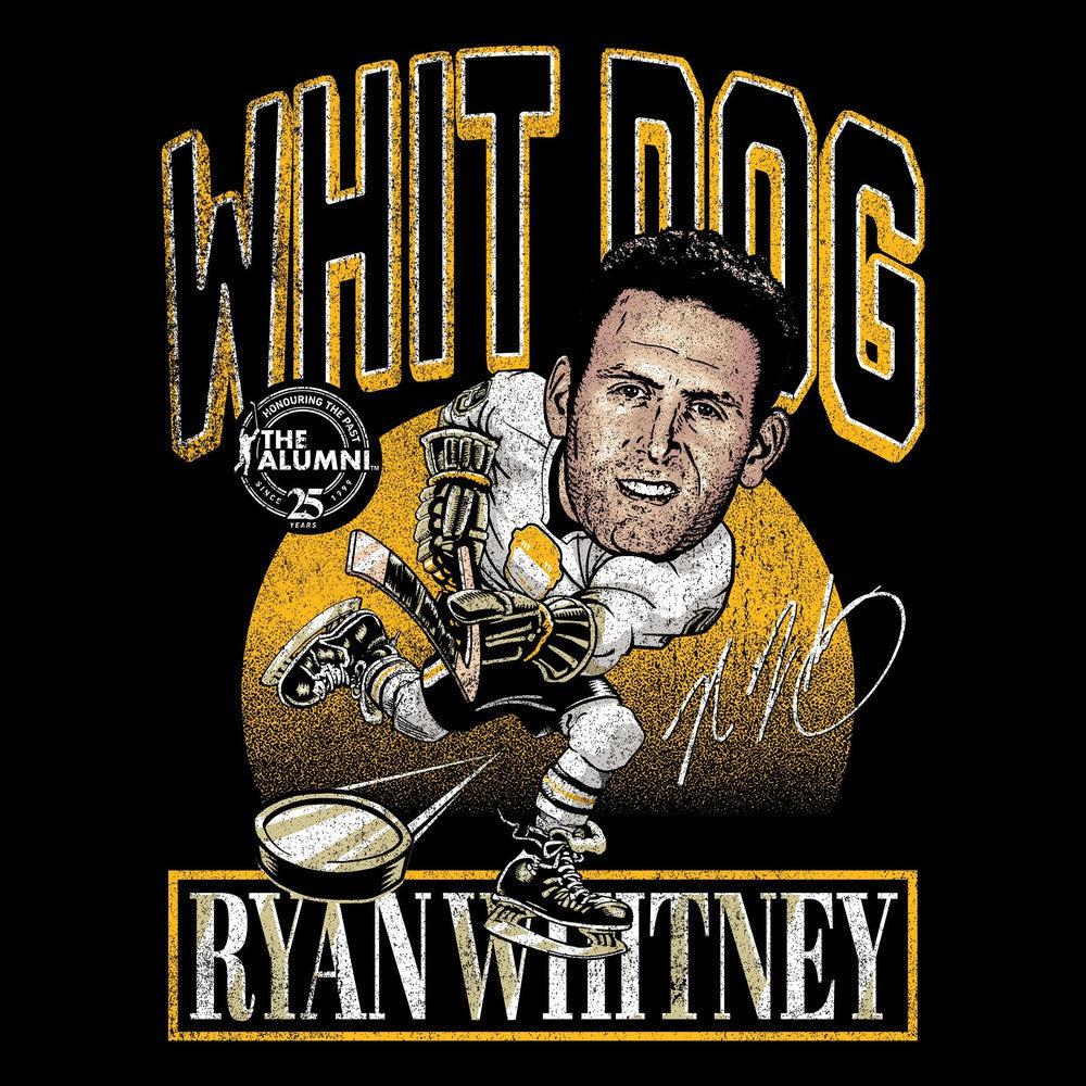 Spittin Chiclets x NHL Alumni Association Whit Dog Hoodie - Image 4