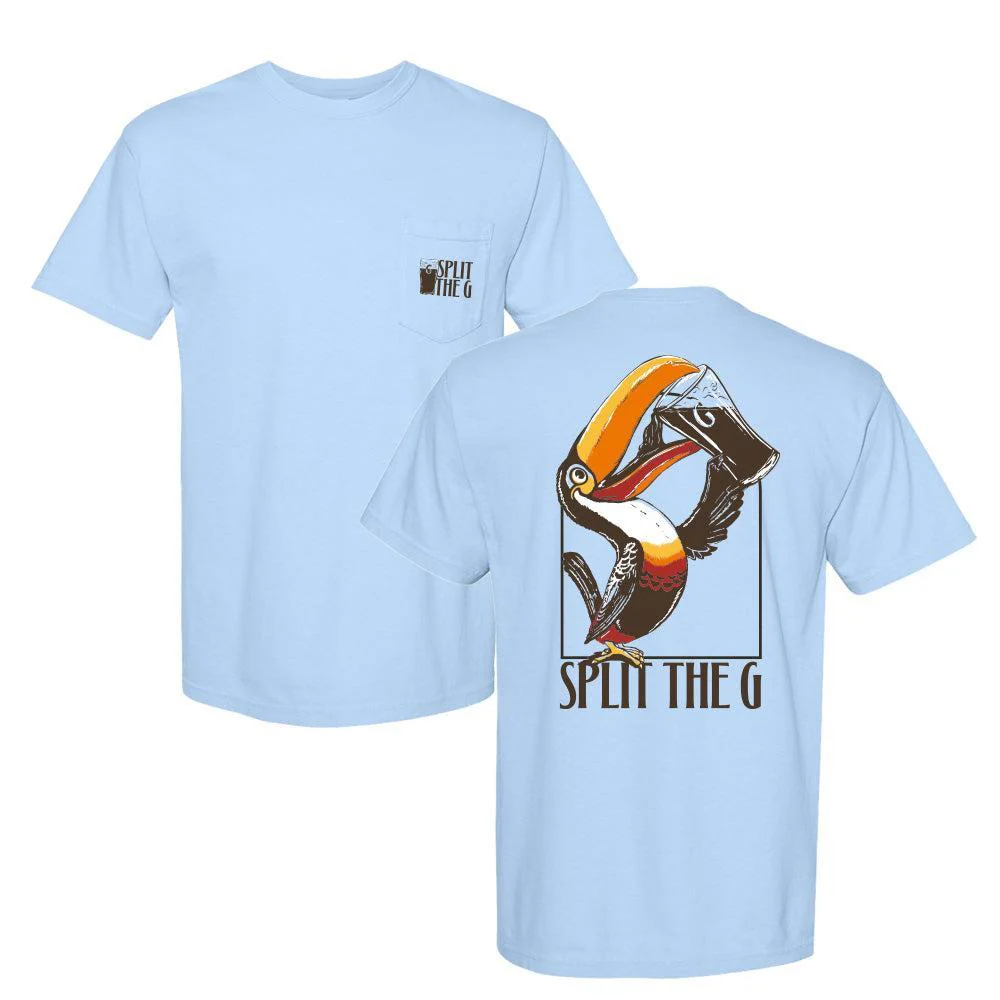 Split the G Bird Pocket Tee