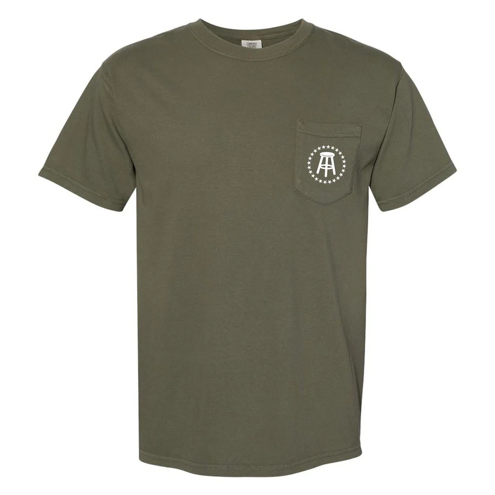 Stool And Star Pocket Tee - Image 6