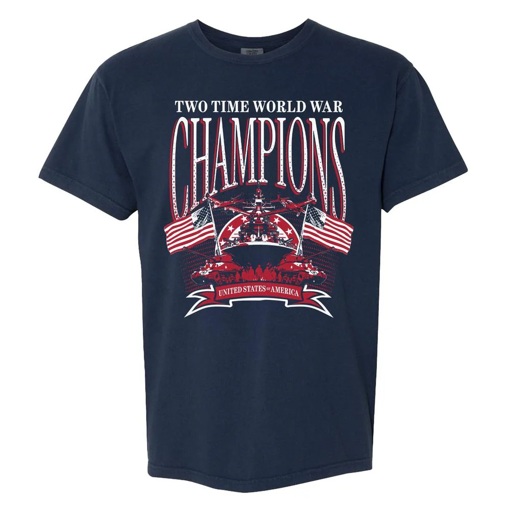 Two Time World War Champions Tee
