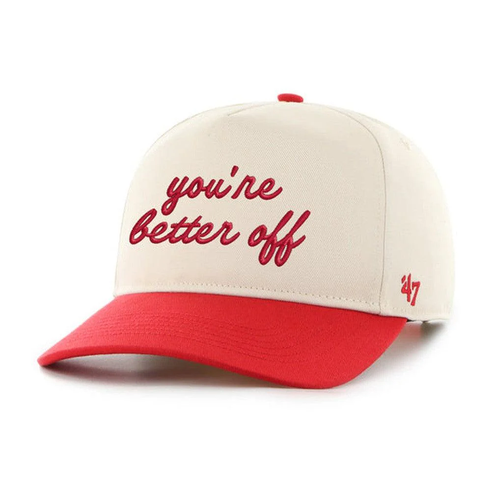 You're Better Off '47 HITCH Snapback Hat